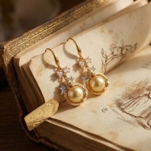 Bow Round Jewelry Set