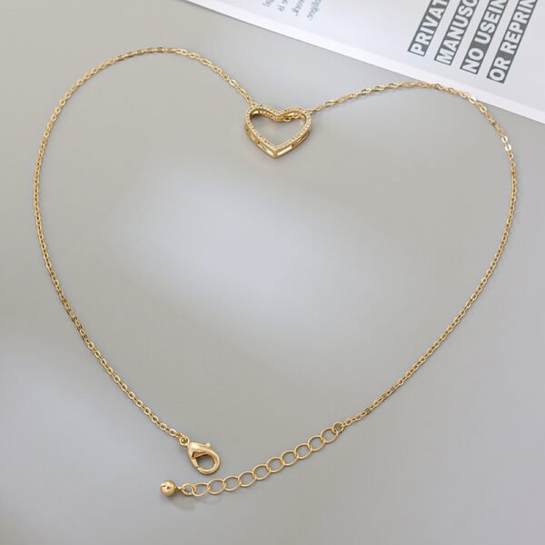 Full CZ Heart Sweet Choker