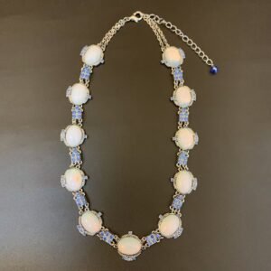 Royal Opal & Sapphire Bridal Set