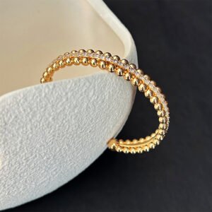 Wavy Enamel Wide Bangle