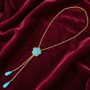 Camellia Tassel Jewelry Set