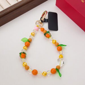 Lucky Persimmon Phone Lanyard
