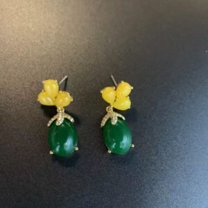 French Court Earring Ring Set