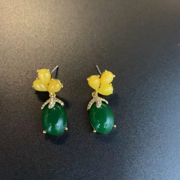 French Court Earring Ring Set