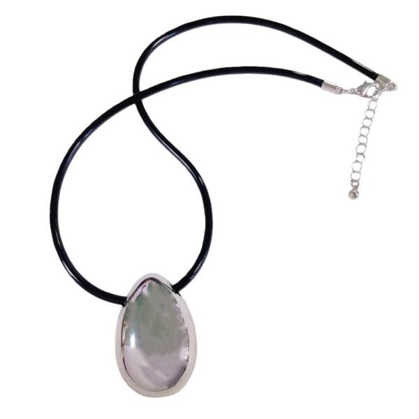 Minimalist Metal Bean Sweater Chain