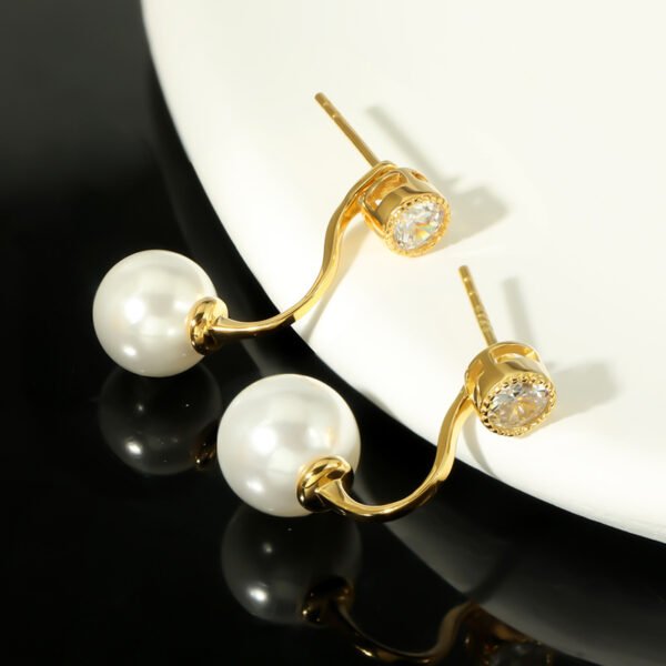 Two-Way Pearl Studs