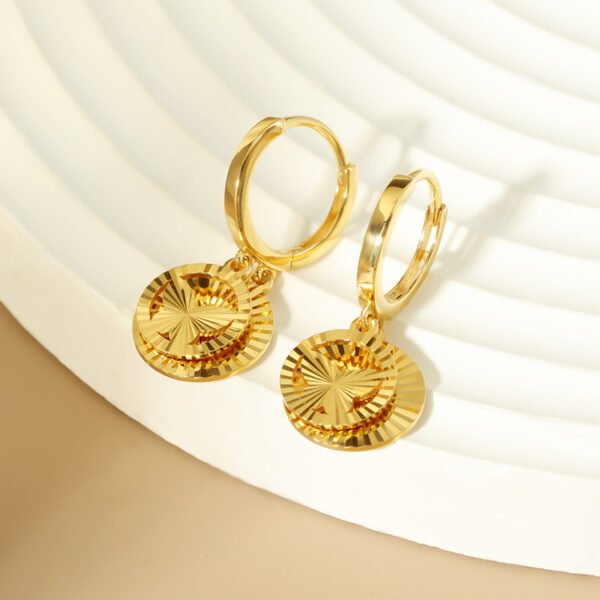 Butterfly Hollow Hoops