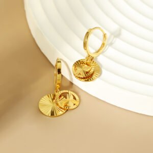 Butterfly Hollow Hoops